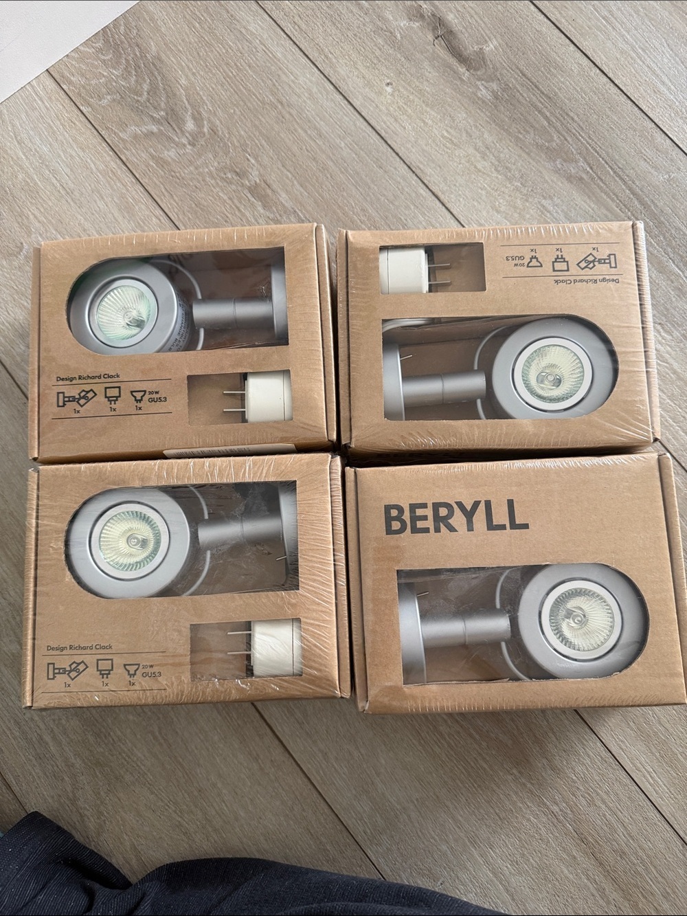 IKEA BERYLL Swivel Spotlight – New Sealed in Original Box (22/pc)